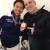 Rita Comes and coach George Pogosov back at home with a World Championships bronze medal.